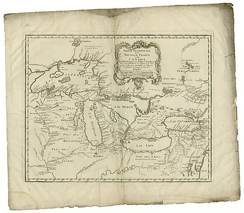 Partie occidentale de la Nouvelle France