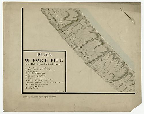 Plan of Fort Pitt … - Sheet 7 of 9