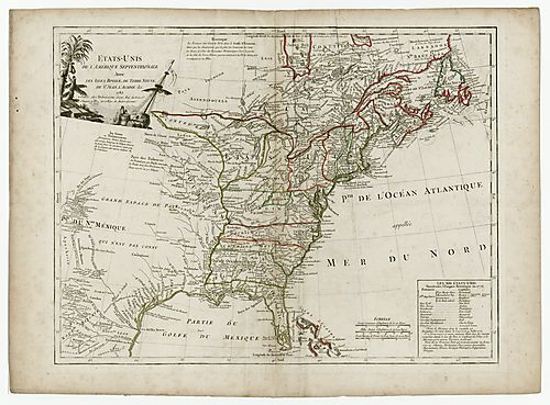 E´tats-Unis de l'Ame´rique septentrionale