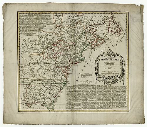 America Septentrionalis a Domini d'Anville …