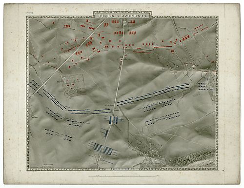 War in France &amp; Belgium, in 1815 - Plate 6 of 11