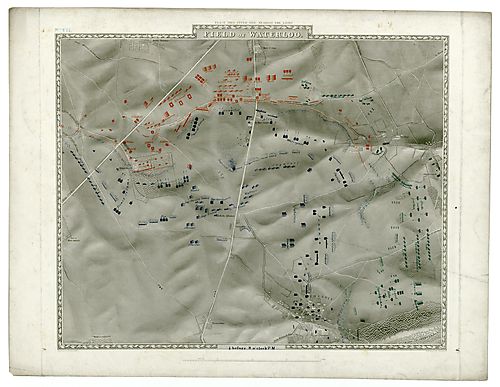 War in France &amp; Belgium, in 1815 - Plate 7 of 11