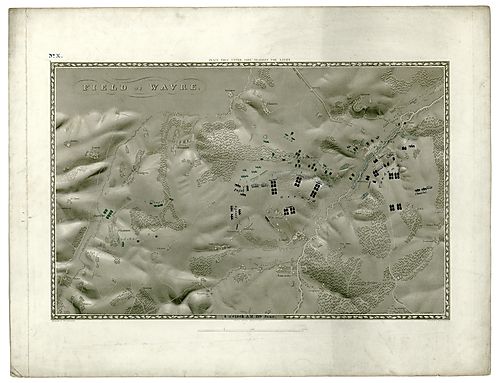 War in France &amp; Belgium, in 1815 - Plate 10 of 11