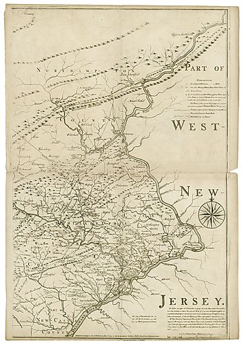 Map of the province of Pennsylvania - sheet 3 of 3