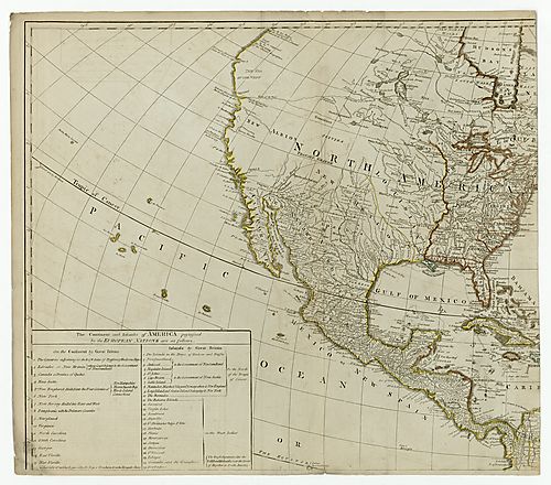 New map of the continent of America - Sht. 2 of 4
