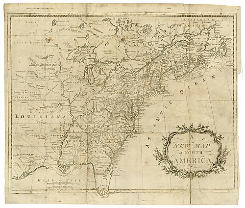 New map of North America