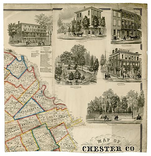 Map of Chester Co., Pennsylvania - sheet 1 of 4
