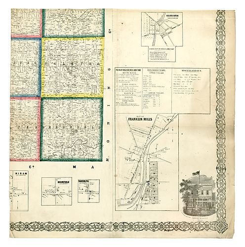 Map of Portage County, Ohio - Sheet 3 of 4