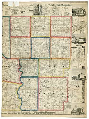 Map of Franklin County, Ohio - Sheet 2 of 2