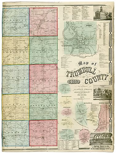 Map of Trumbull County, Ohio - Sheet 2 of 2