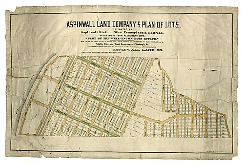 Aspinwall Land Company's plan of lots
