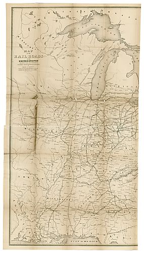 Map of the railroads in the United States - Sh. 1