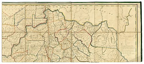 Map of the state of Kentucky - Sheet 2 of 4