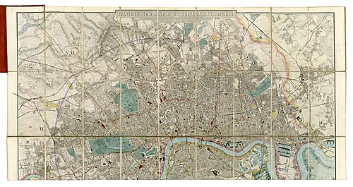 New map of the British metropolis - Sht. 1 of 2