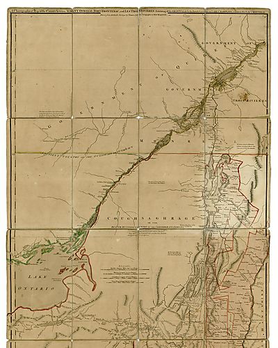 Provinces of New York, and New Jersey - Sh. 1 of 2