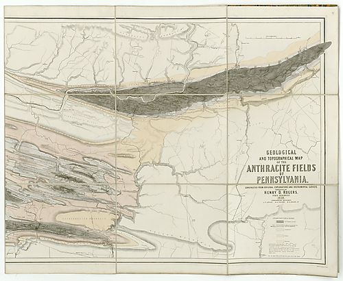 Anthracite fields of Pennsylvania - Sheet 1 of 2