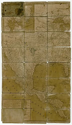 Bowles's map of North America - Sheet 2 of 2
