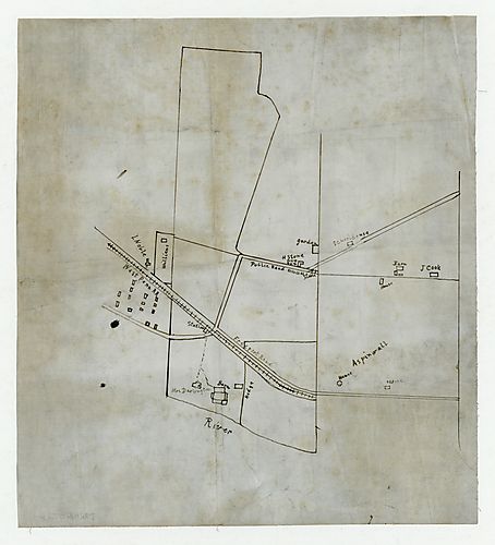 Map of Mary C. Darlington property