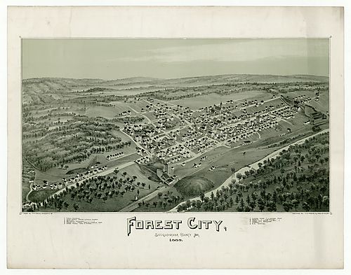 Forest City, Susquehanna County, Pa.