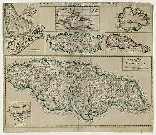 New map of the English empire in the ocean …