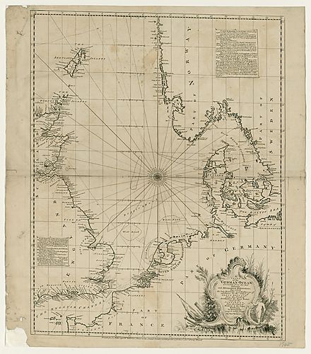 Chart of the German Ocean