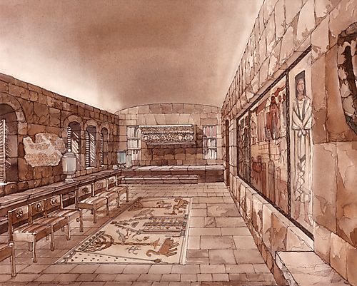 Israel Heritage Classroom mock-up