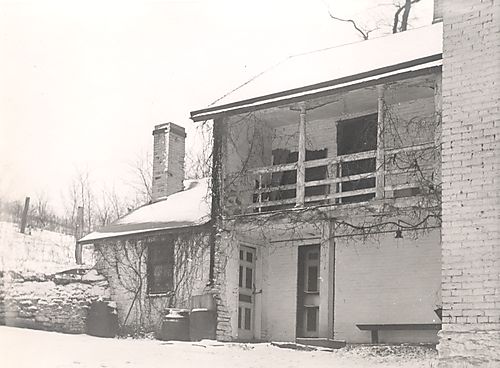 Kaddoo House, rear and porch