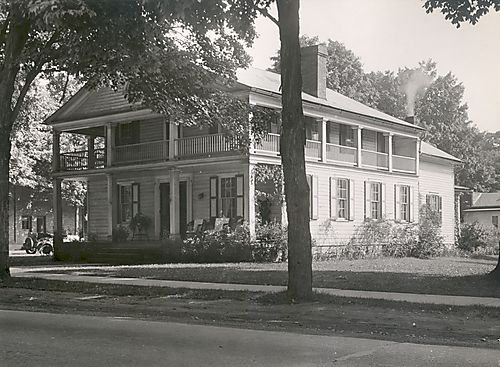 Edward Saeger House, front and side