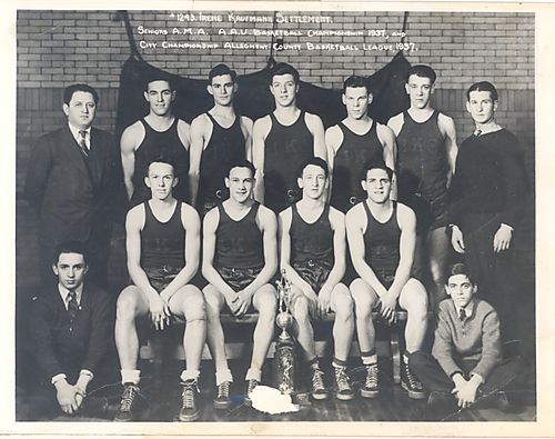 The 1937 IKS Championship Basketball Team