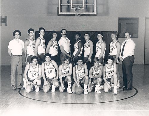 The 1984 JCC Boys' Varsity Basketball Team