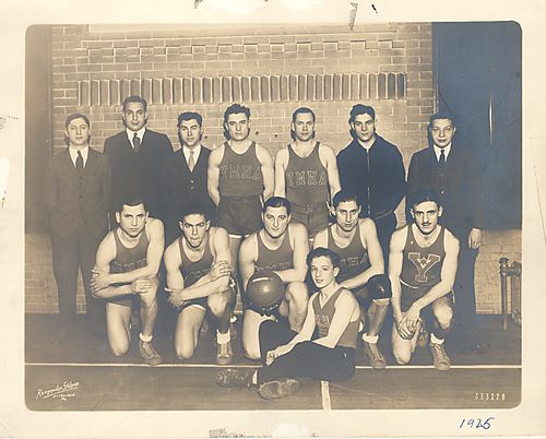 The 1925 YMHA Basketball Team