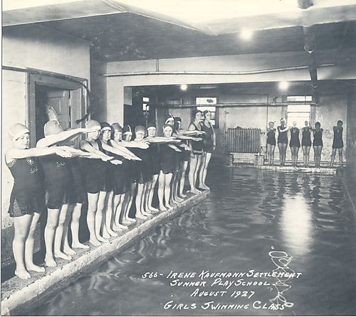 IKS Girls' Swimming Class
