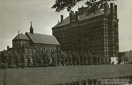 Old Main and Chapel at Duquesne University