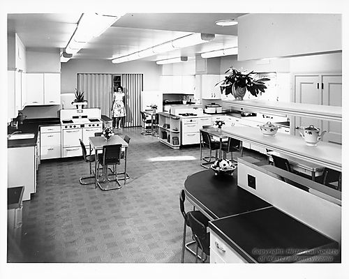 Langley High School Homemaking Classroom