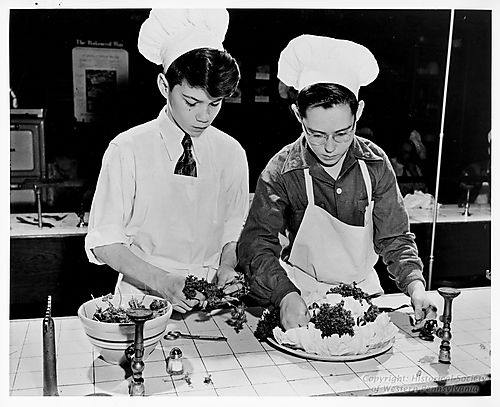 Home Economics Class at John Morrow School