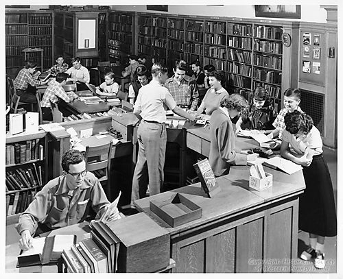 South Hills High School Library