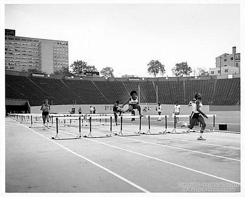 City Track Meet at Pitt Stadium