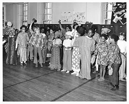 History Presentation at East Hills Elementary School