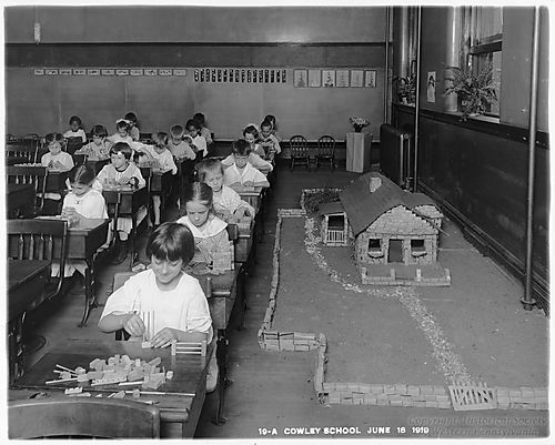 Cowley Elementary School Students