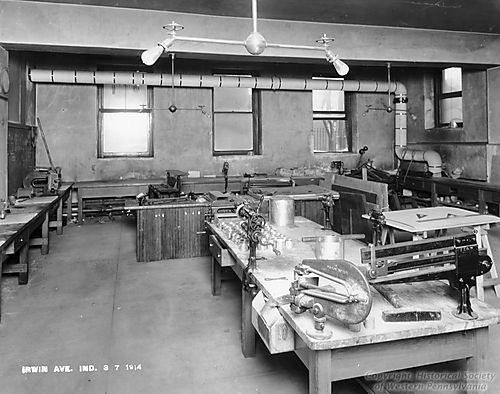 Irwin Avenue Industrial School Classroom