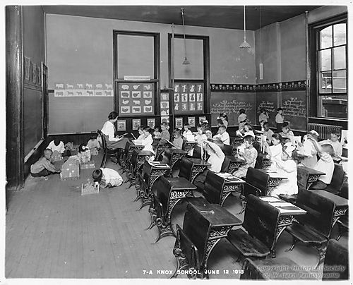 Knox School Classroom Scene