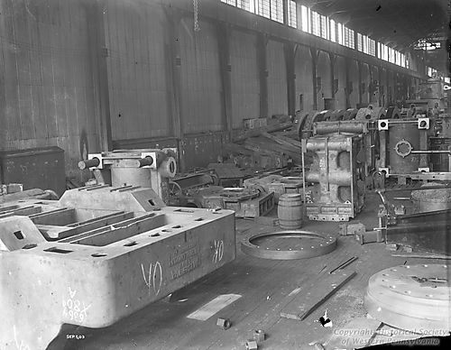 Interior view of Mesta Machine Company