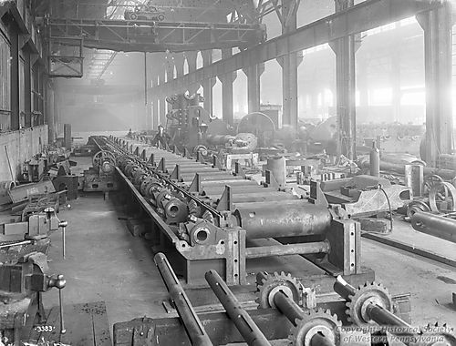 Interior view of Mesta Machine Company