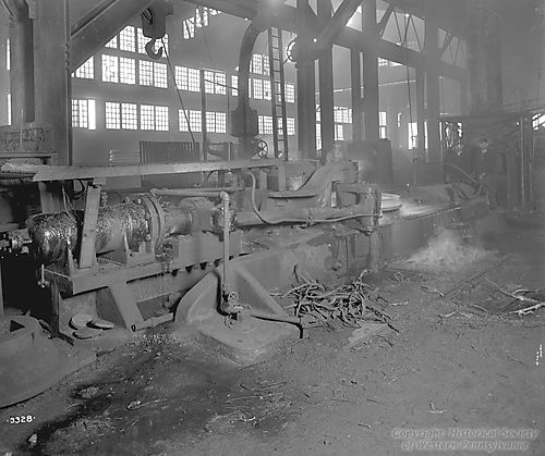Interior view of Mesta Machine Company