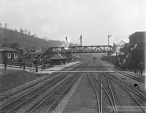 Pennsylvania Railroad and Mesta Station