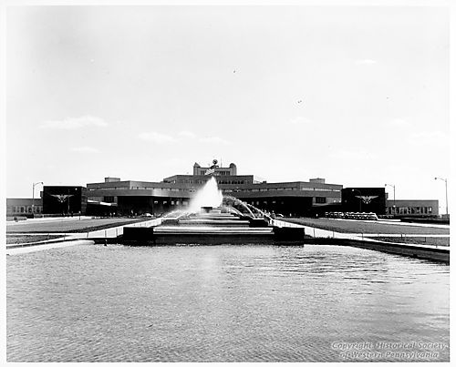 Airport Fountain at Greater Pittsburgh Airport
