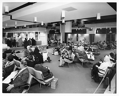 Interior Scene at the Greater Pittsburgh Airport