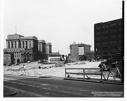 Future site of the Bigelow Apartment Building