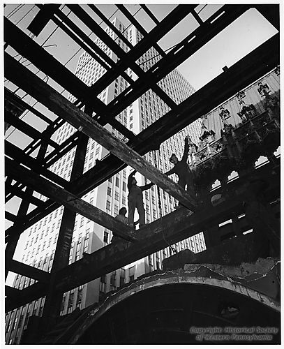 Demolition of the Carnegie-Illinois Building