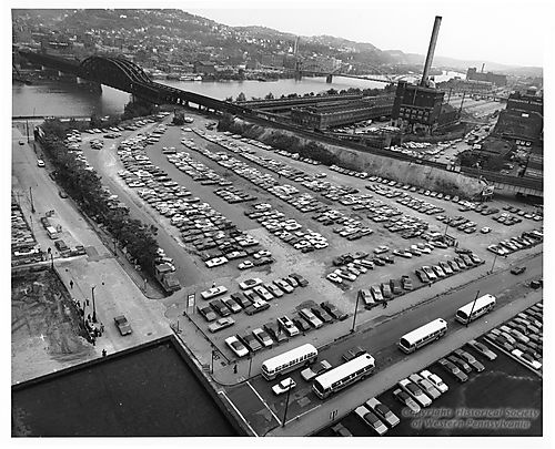 Future site of the Convention Center at 10th Street and Penn Avenue